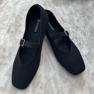 VIVAIA Margot Mary Jane Square-Toe Ballet Flats NWOT
Size EU 39 (US 8.5)